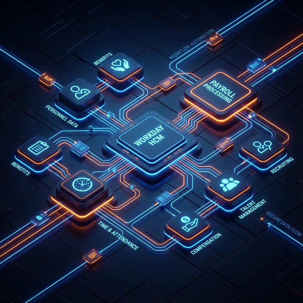 Core HCM & payroll workflows